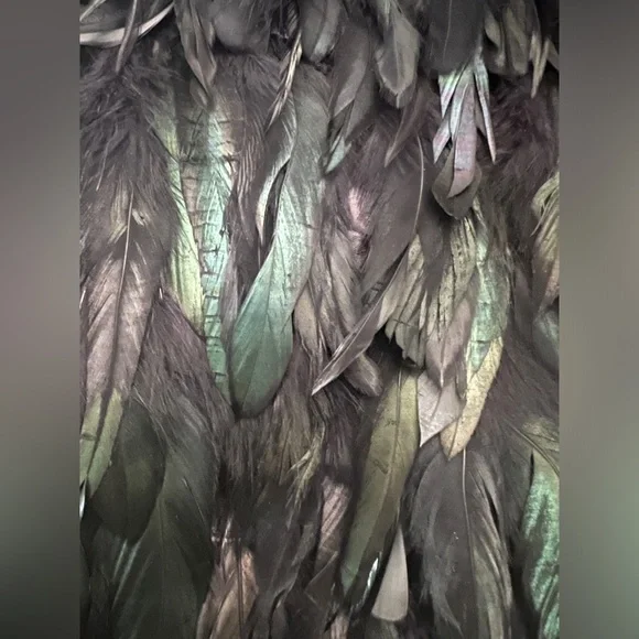 Feather mini skirt NEW - Picture 10 of 11